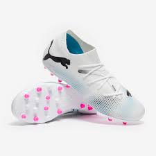 BOTAS DE FUTBOL PUMA FUTURE 7 MATCH MG JR BLANCO
