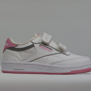 ZAPATILLAS REEBOK CLUB C 2V 2.0 INF BLANCO Y ROSA