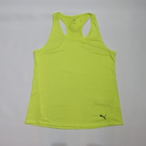 CAMISETA SIN MANGAS PUMA TAD ESSENTIAL AMARILLO